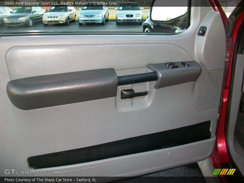 Redfire Metallic / Graphite Grey 2003 Ford Explorer Sport XLS