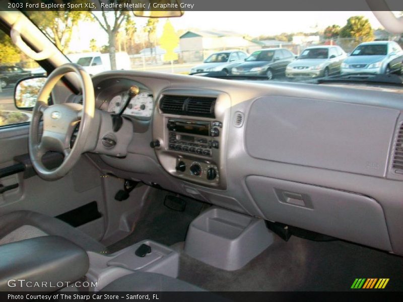 Redfire Metallic / Graphite Grey 2003 Ford Explorer Sport XLS