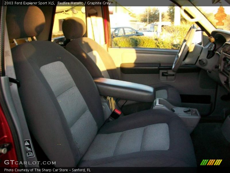 Redfire Metallic / Graphite Grey 2003 Ford Explorer Sport XLS