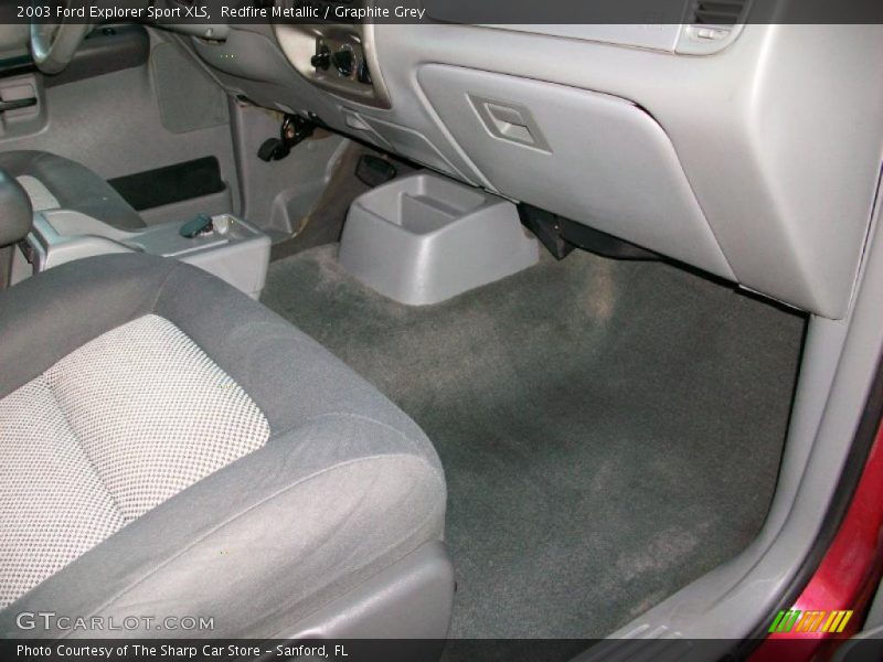 Redfire Metallic / Graphite Grey 2003 Ford Explorer Sport XLS