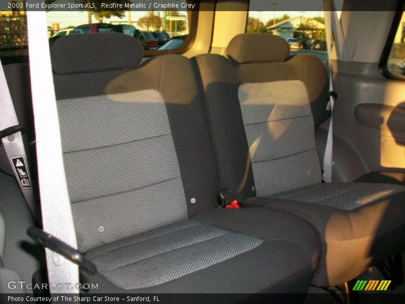 Redfire Metallic / Graphite Grey 2003 Ford Explorer Sport XLS