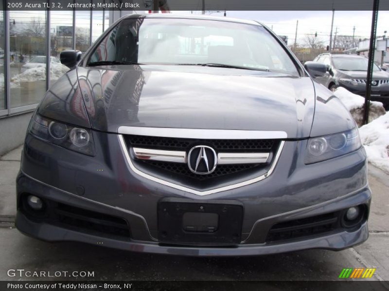 Anthracite Metallic / Black 2005 Acura TL 3.2