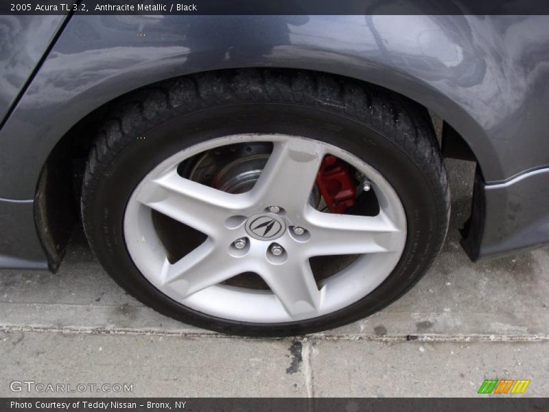 Anthracite Metallic / Black 2005 Acura TL 3.2
