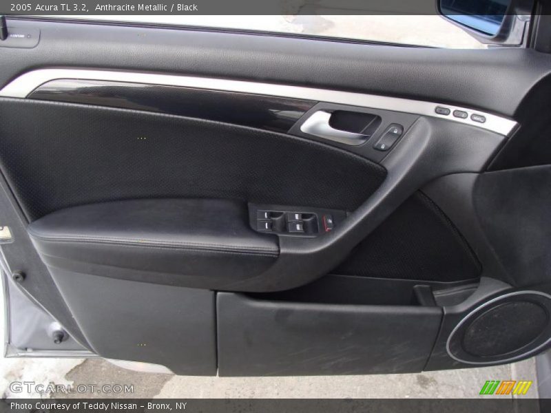 Anthracite Metallic / Black 2005 Acura TL 3.2