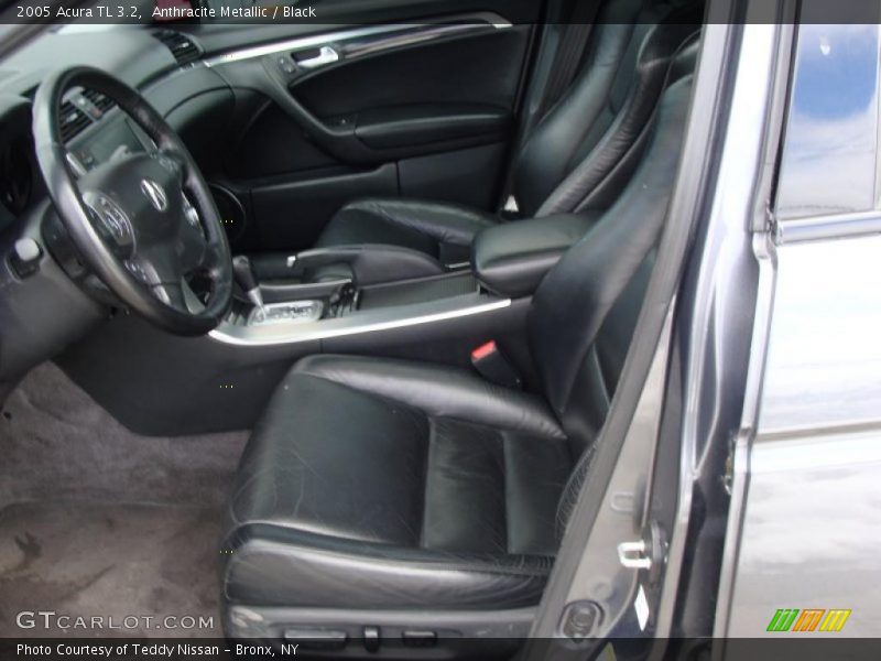 Anthracite Metallic / Black 2005 Acura TL 3.2