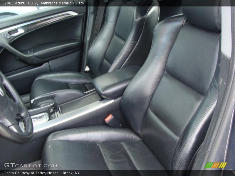 Anthracite Metallic / Black 2005 Acura TL 3.2