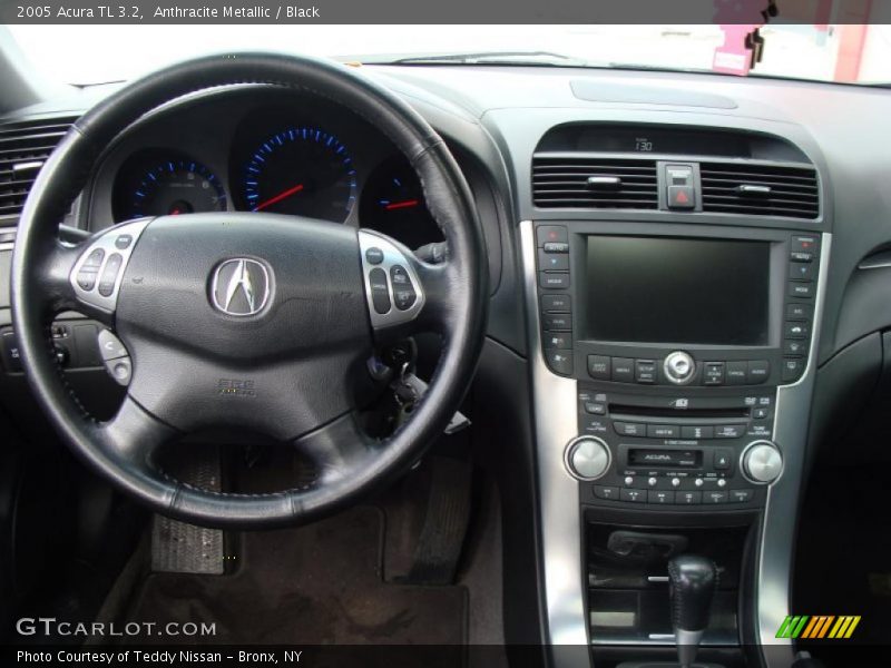 Anthracite Metallic / Black 2005 Acura TL 3.2
