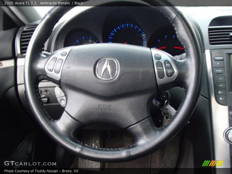 Anthracite Metallic / Black 2005 Acura TL 3.2