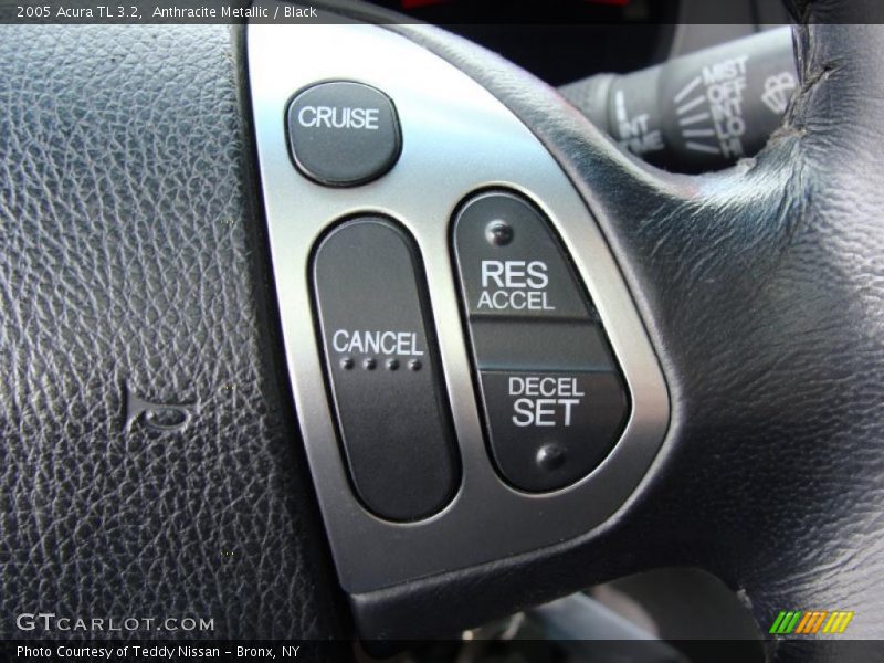 Anthracite Metallic / Black 2005 Acura TL 3.2