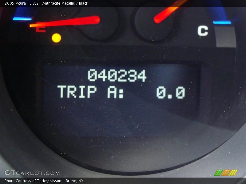 Anthracite Metallic / Black 2005 Acura TL 3.2