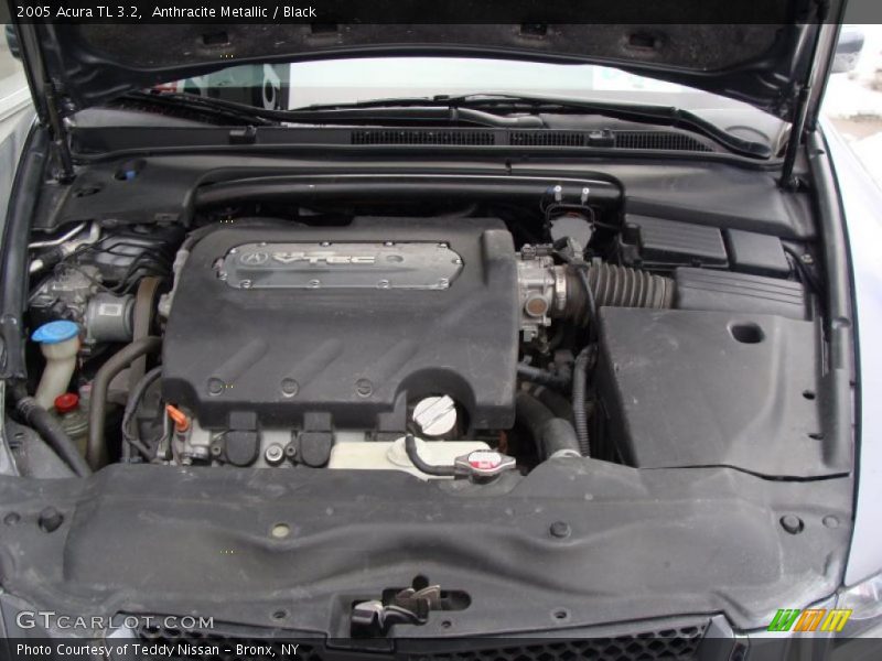Anthracite Metallic / Black 2005 Acura TL 3.2