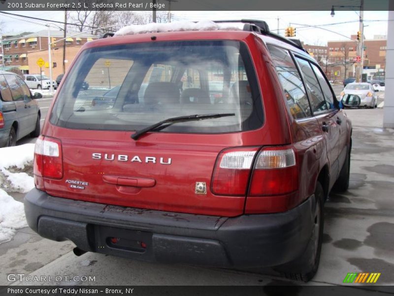 Sedona Red Pearl / Beige 2001 Subaru Forester 2.5 L