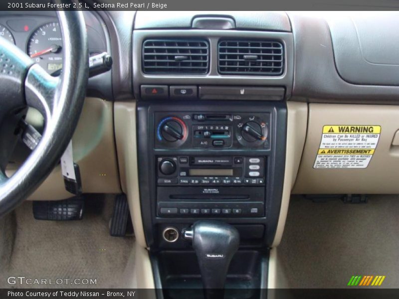 Sedona Red Pearl / Beige 2001 Subaru Forester 2.5 L