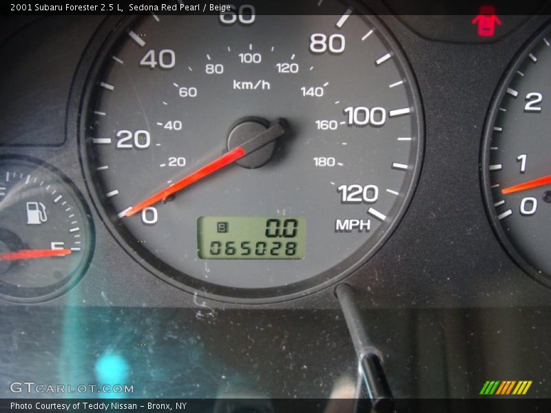Sedona Red Pearl / Beige 2001 Subaru Forester 2.5 L