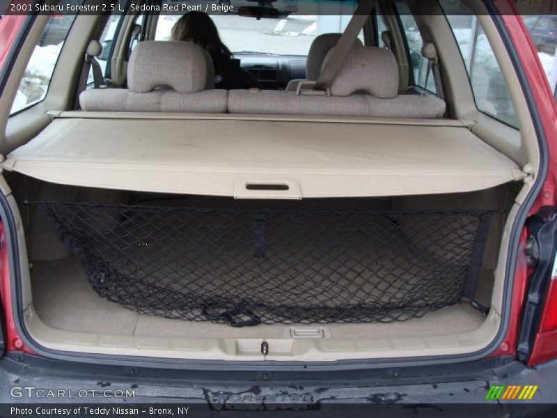Sedona Red Pearl / Beige 2001 Subaru Forester 2.5 L