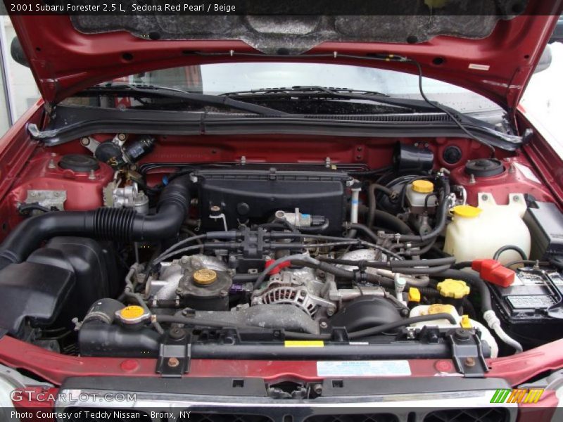 Sedona Red Pearl / Beige 2001 Subaru Forester 2.5 L