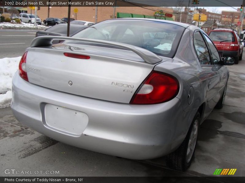 Bright Silver Metallic / Dark Slate Gray 2002 Dodge Neon ES