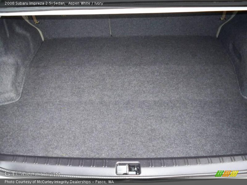 Aspen White / Ivory 2008 Subaru Impreza 2.5i Sedan