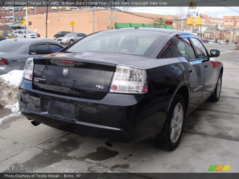 Brilliant Black Crystal Pearl / Dark Slate Gray/Light Slate Gray 2007 Dodge Charger R/T AWD