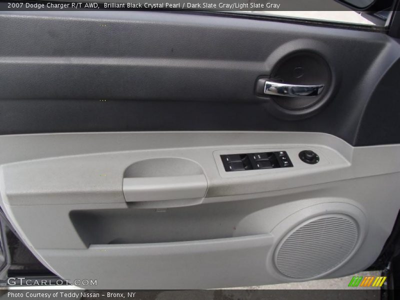 Brilliant Black Crystal Pearl / Dark Slate Gray/Light Slate Gray 2007 Dodge Charger R/T AWD
