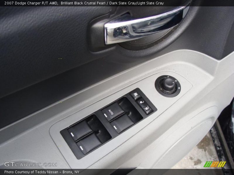 Brilliant Black Crystal Pearl / Dark Slate Gray/Light Slate Gray 2007 Dodge Charger R/T AWD