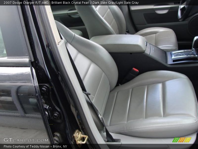 Brilliant Black Crystal Pearl / Dark Slate Gray/Light Slate Gray 2007 Dodge Charger R/T AWD