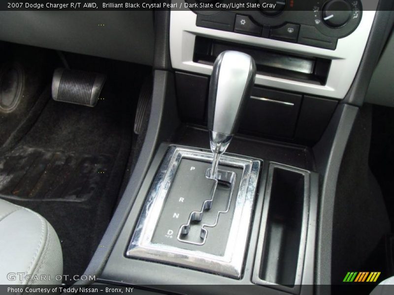 Brilliant Black Crystal Pearl / Dark Slate Gray/Light Slate Gray 2007 Dodge Charger R/T AWD