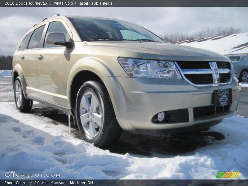 White Gold / Pastel Pebble Beige 2010 Dodge Journey SXT