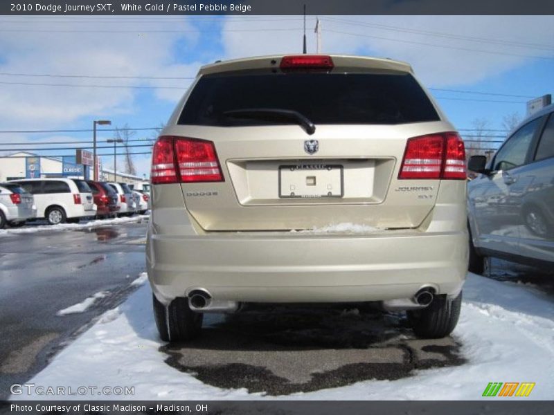 White Gold / Pastel Pebble Beige 2010 Dodge Journey SXT