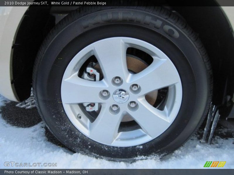 White Gold / Pastel Pebble Beige 2010 Dodge Journey SXT
