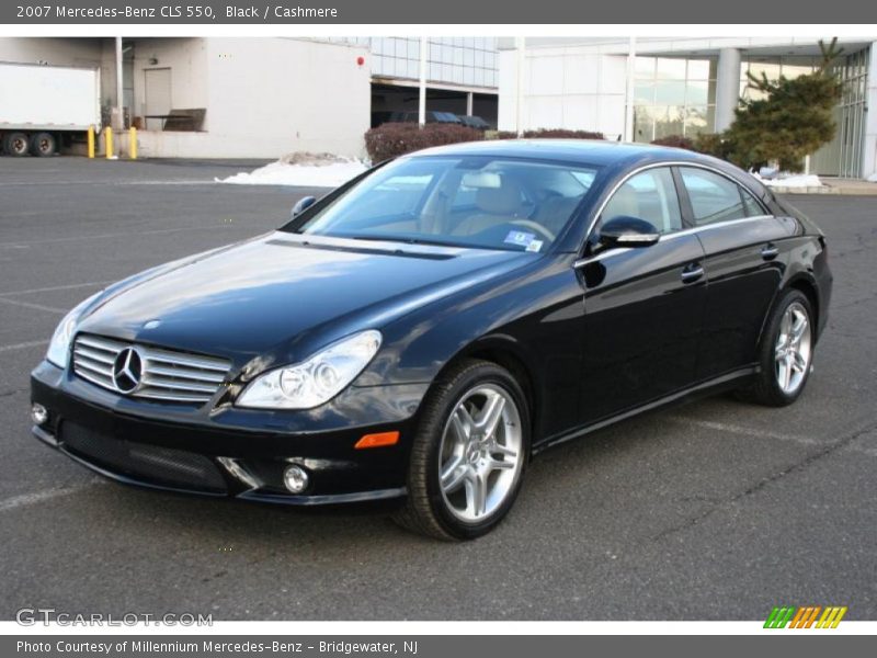 Black / Cashmere 2007 Mercedes-Benz CLS 550