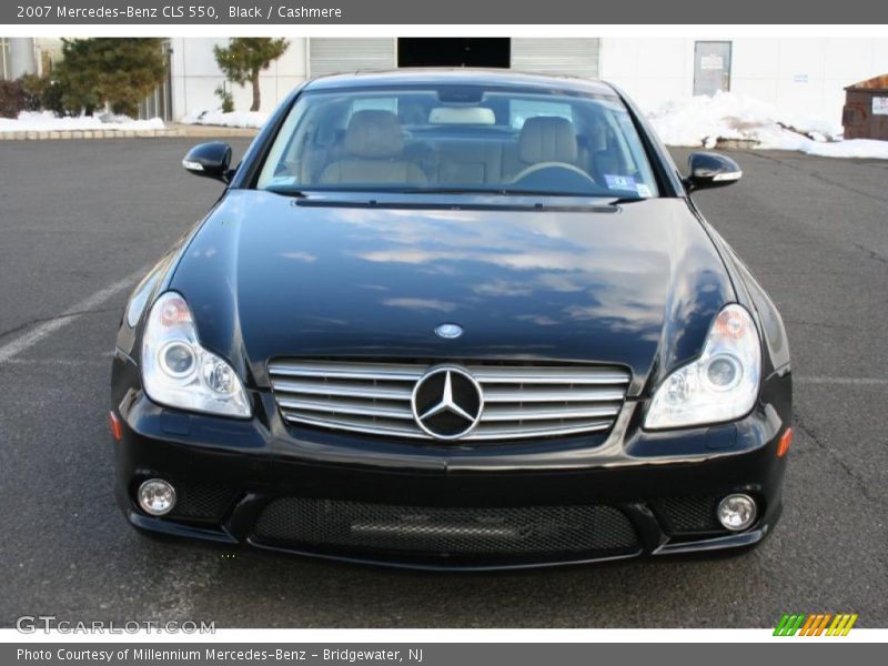Black / Cashmere 2007 Mercedes-Benz CLS 550