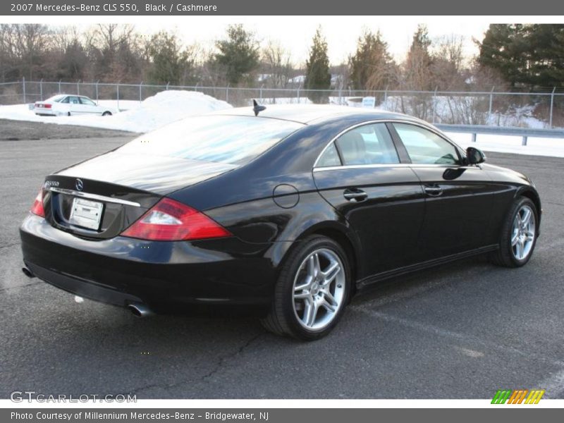 Black / Cashmere 2007 Mercedes-Benz CLS 550