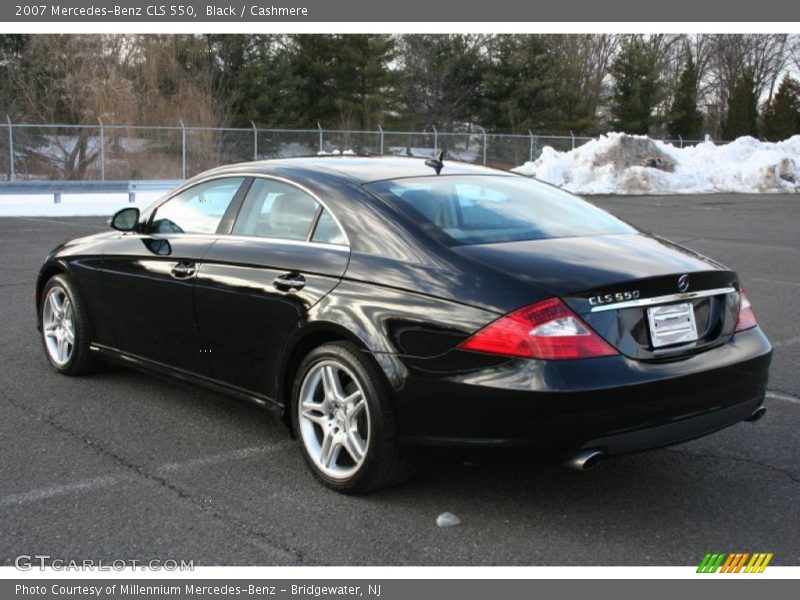 Black / Cashmere 2007 Mercedes-Benz CLS 550