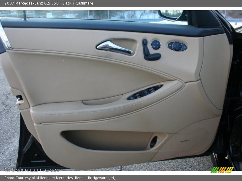 Black / Cashmere 2007 Mercedes-Benz CLS 550