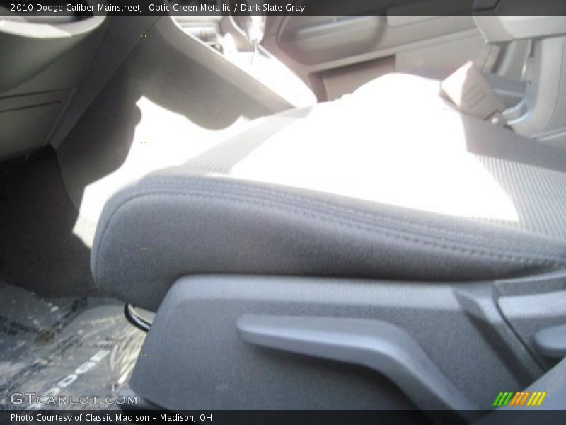 Optic Green Metallic / Dark Slate Gray 2010 Dodge Caliber Mainstreet