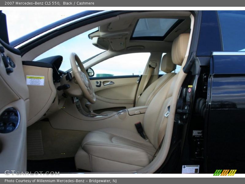 Black / Cashmere 2007 Mercedes-Benz CLS 550
