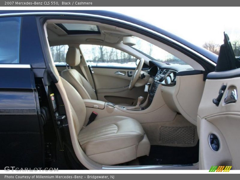 Black / Cashmere 2007 Mercedes-Benz CLS 550