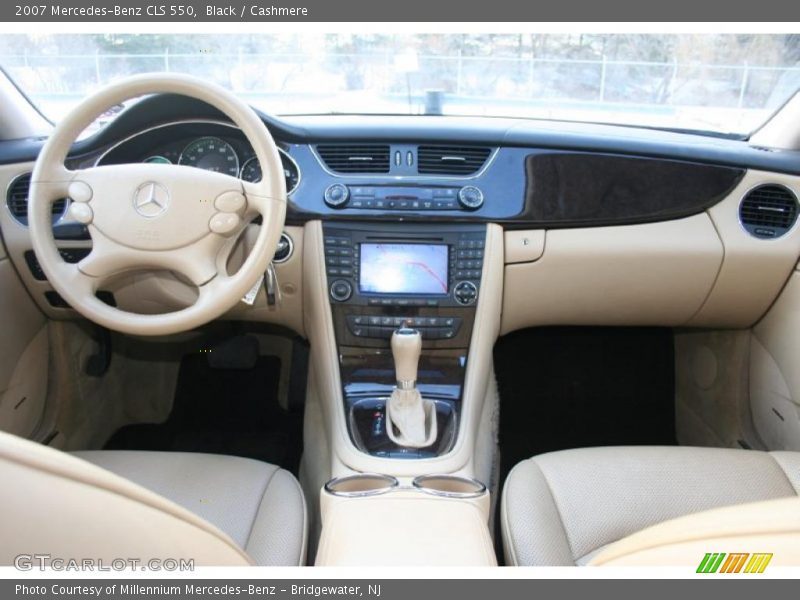 Black / Cashmere 2007 Mercedes-Benz CLS 550