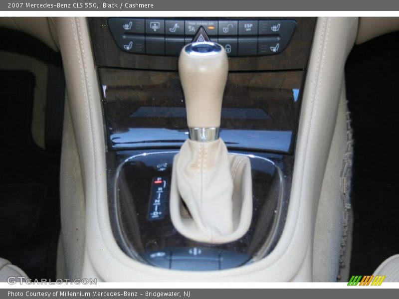 Black / Cashmere 2007 Mercedes-Benz CLS 550