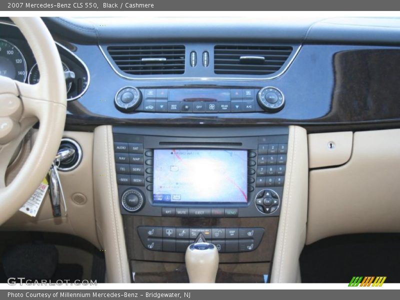 Black / Cashmere 2007 Mercedes-Benz CLS 550