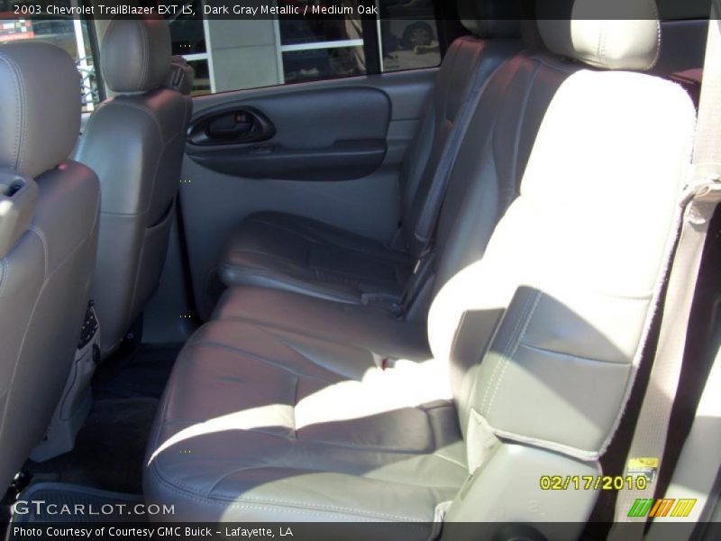 Dark Gray Metallic / Medium Oak 2003 Chevrolet TrailBlazer EXT LS
