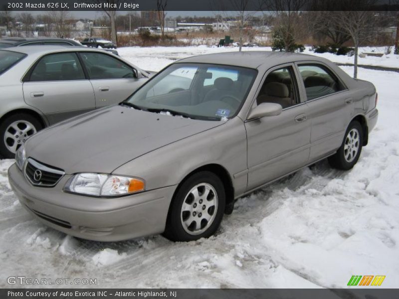 Driftwood Mica / Beige 2002 Mazda 626 LX