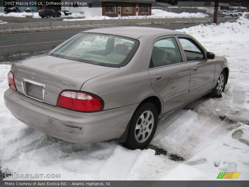 Driftwood Mica / Beige 2002 Mazda 626 LX