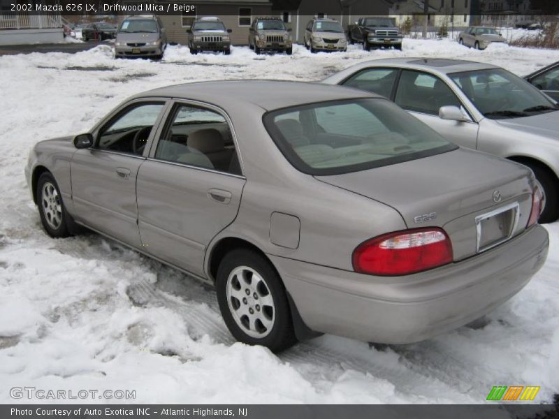 Driftwood Mica / Beige 2002 Mazda 626 LX