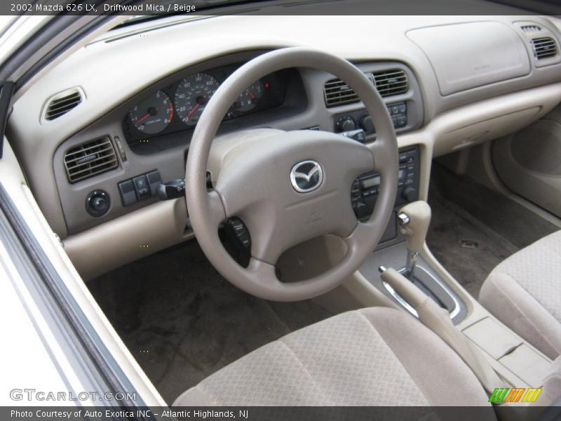 Driftwood Mica / Beige 2002 Mazda 626 LX