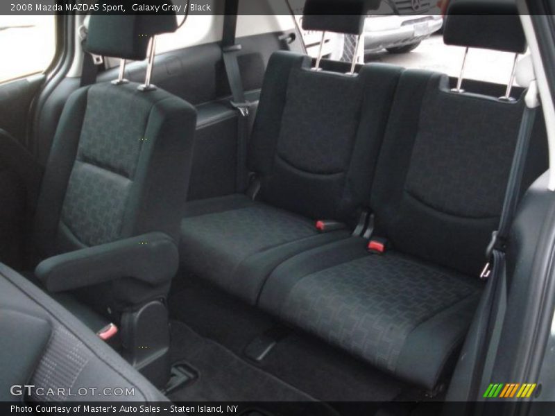 Galaxy Gray / Black 2008 Mazda MAZDA5 Sport