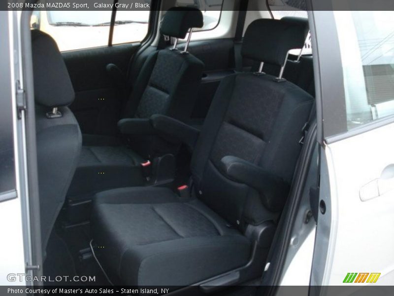 Galaxy Gray / Black 2008 Mazda MAZDA5 Sport
