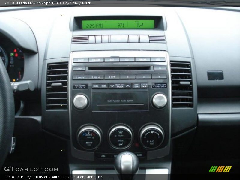 Galaxy Gray / Black 2008 Mazda MAZDA5 Sport