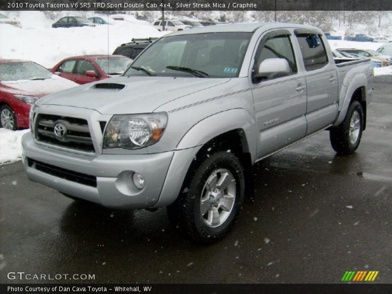 Silver Streak Mica / Graphite 2010 Toyota Tacoma V6 SR5 TRD Sport Double Cab 4x4